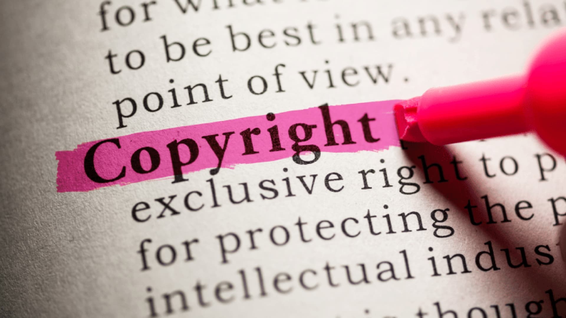 WHAT CAN BE COPYRIGHTED?